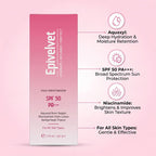 Epivelvet Face Moisturizer SPF 50 PA+++