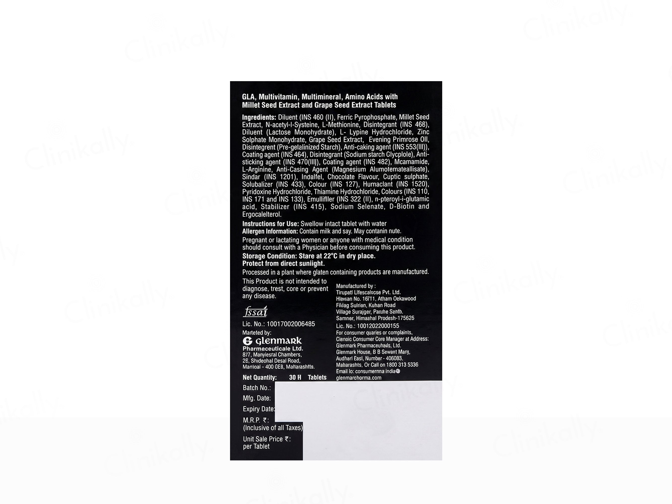 Hair 4U VM Hair Health & Growth Tablet