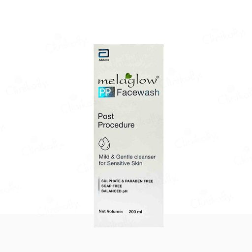 Melaglow pp deeply cleanses face wash