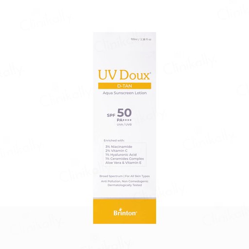 UV Doux D-Tan Aqua Sunscreen Lotion SPF 50 PA++++
