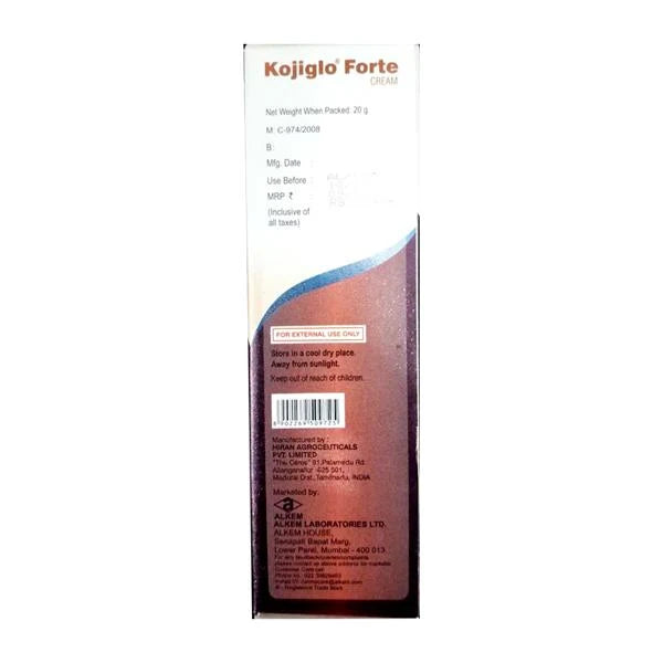 Kojiglo forte skin lightening cream 20gm